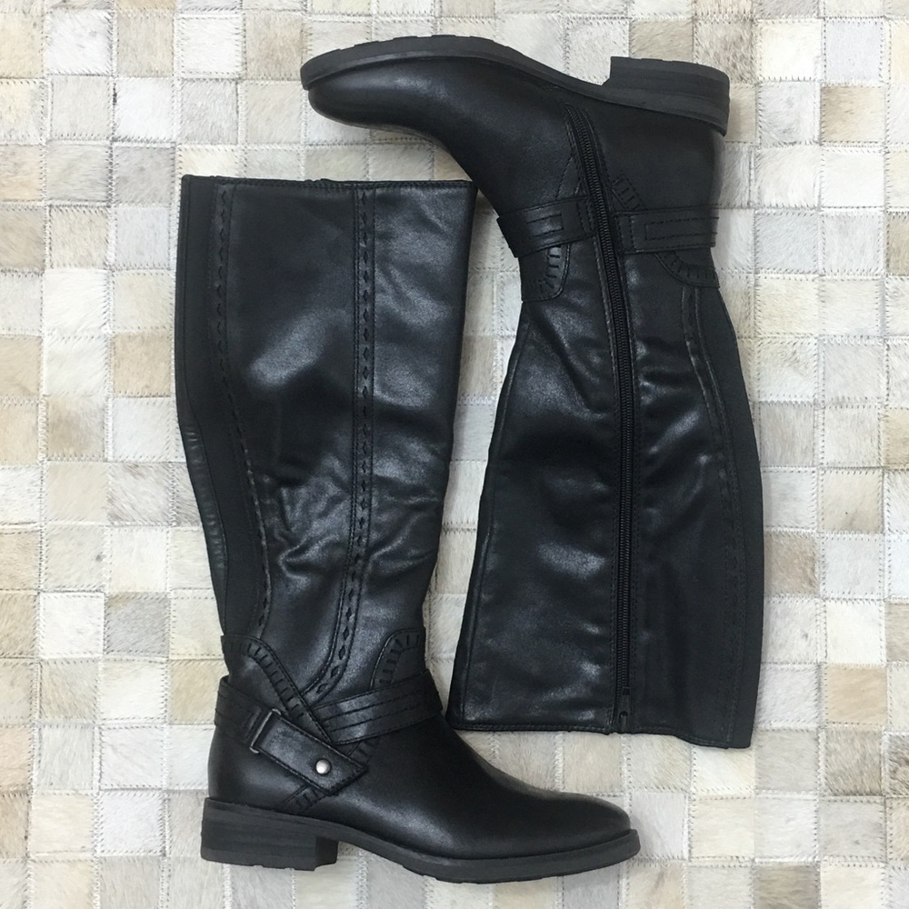 BARETRAPS “ABRAM” Black Riding Boots *NWOB* - Picture 2 of 9